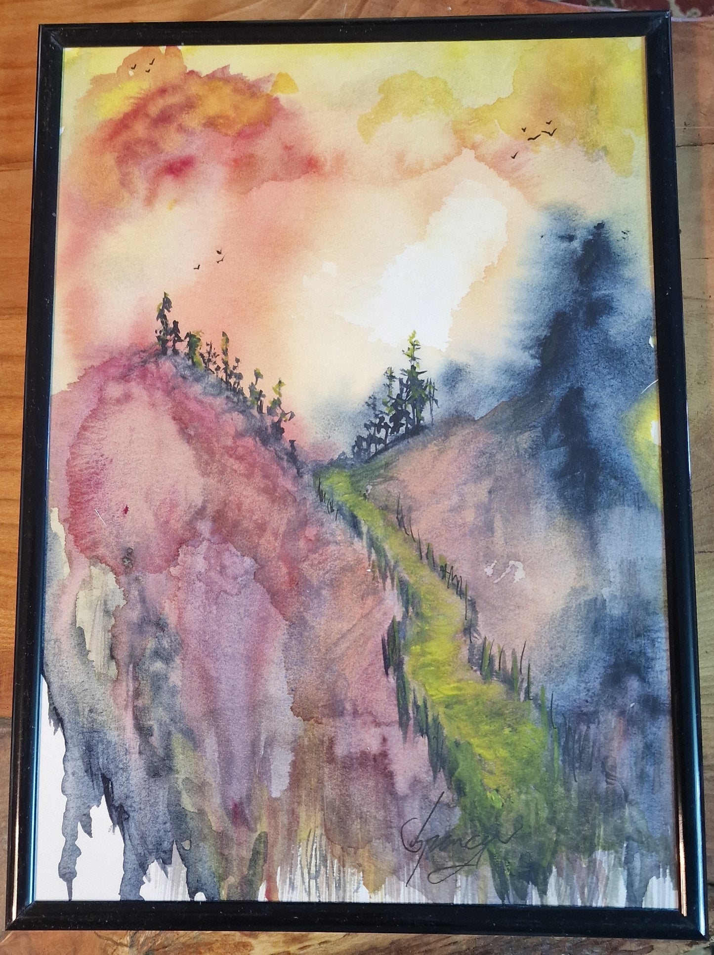 " abstract woods "
