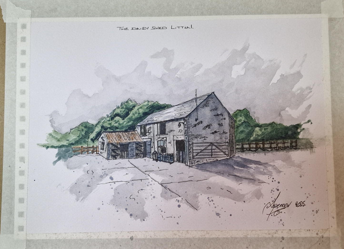 " The dairy barn at Litton HIGH PEAK "